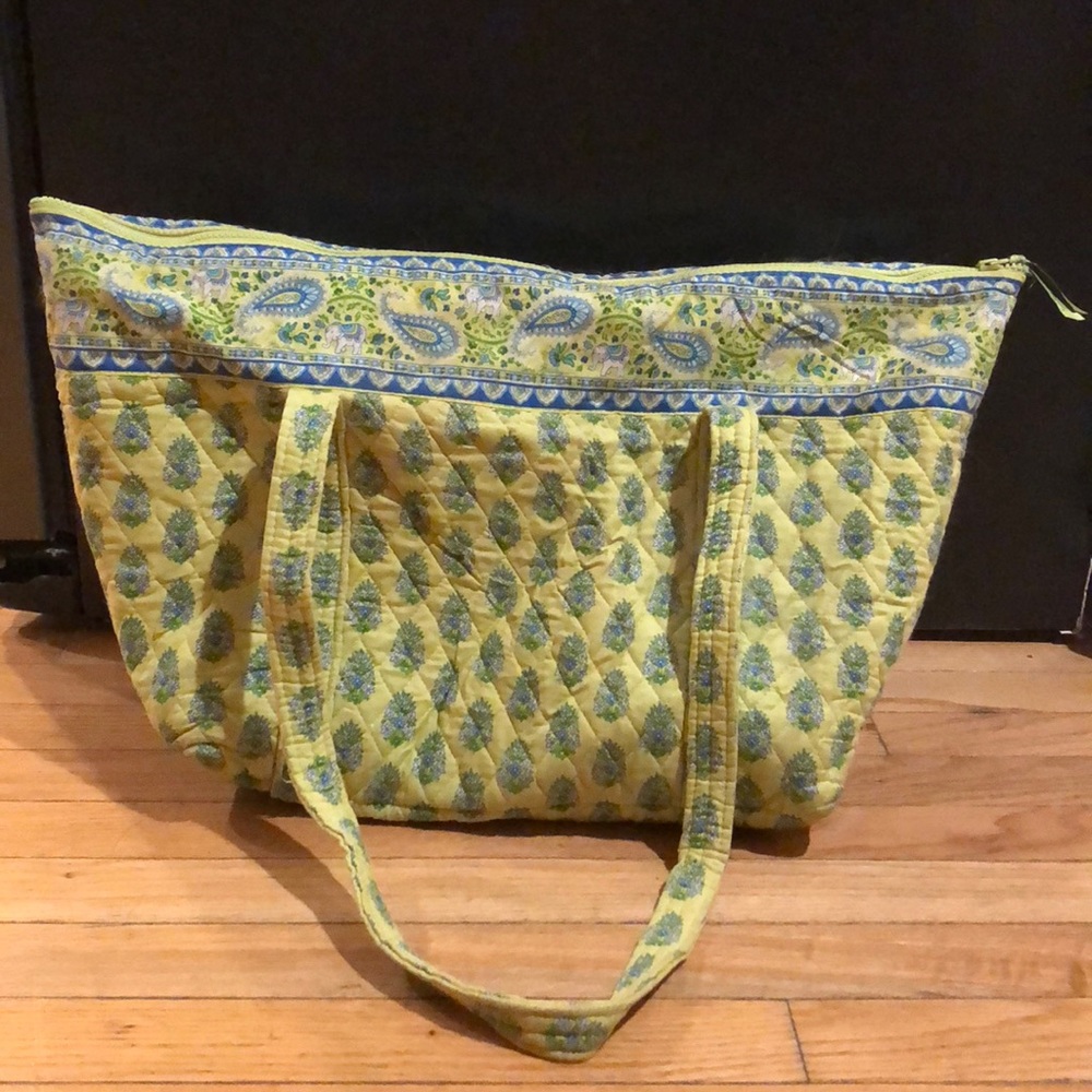 Vera Bradley large travel tote